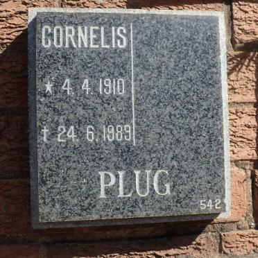 PLUG Cornelis 1910-1989