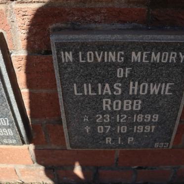 ROBB Lilias Howie 1899-1991
