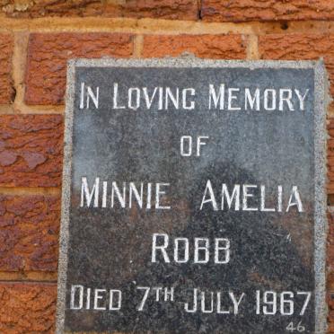 ROBB Minnie Amelia -1967