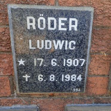 RODER Ludwig 1907-1984