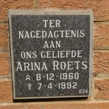 ROETS Arina 1960-1992
