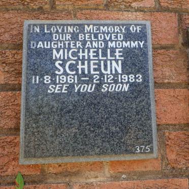 SCHEUN Michelle 1961-1983