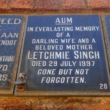 SINGH Letchmie -1997