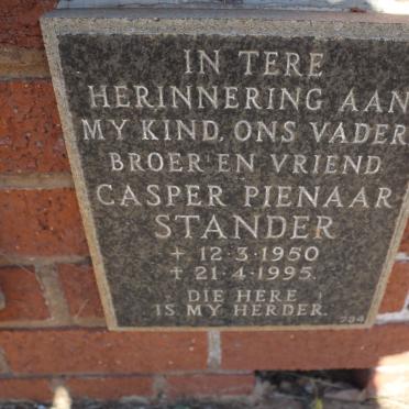 STANDER Casper Pienaar 1950-1995