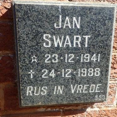 SWART Jan 1941-1988