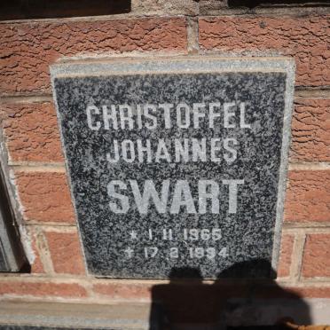 SWART Christoffel Johannes 1965-1994