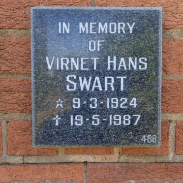 SWART Virnet Hans 1924-1987