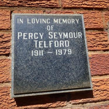 TELFORD Percy Seymour 1911-1979