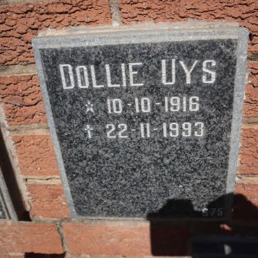 UYS Dollie 1916-1993