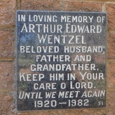 WENTZEL Arthur Edward 1920-1982