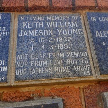 YOUNG Keith William Jameson 1932-1993