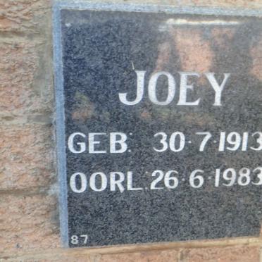 ? Joey 1913-1983