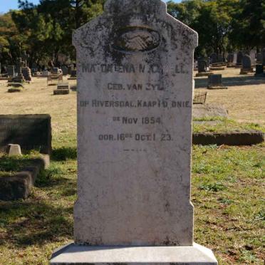 ? Magdalena Ma??ell nee van Zyl 1854-1923