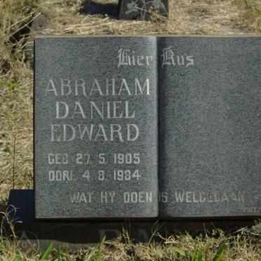 ? Abraham Daniel Edward 1905-1984