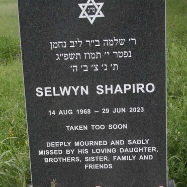 SHAPIRO Selwyn 1968-2023