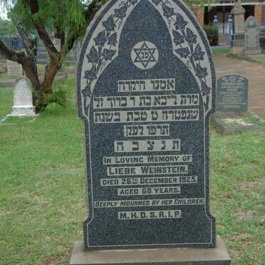 WEINSTEIN Liebe -1925