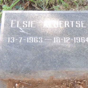 ALBERTSE Elsie 1963-1964
