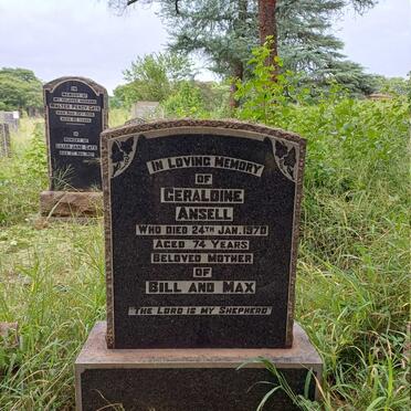 ANSELL Geraldine -1970