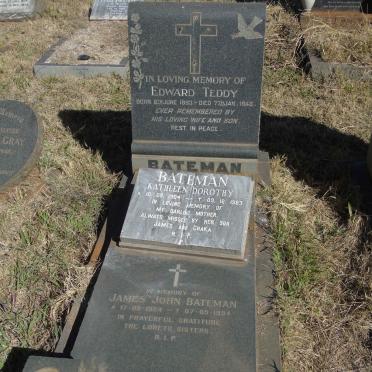 BATEMAN Edward 1893-1948 &amp; Kathleen Dorothy 1904-1983