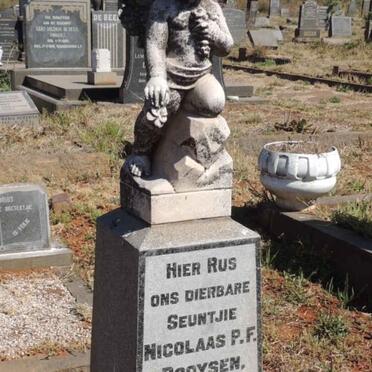 BOOYSEN Nicolaas P.F. 1938-1940