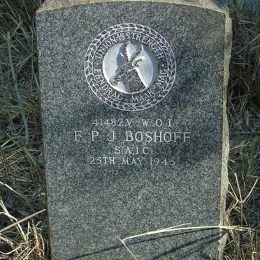 BOSHOFF F.P.J. -1945
