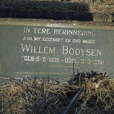 BOOYSEN Willem 1905-1956