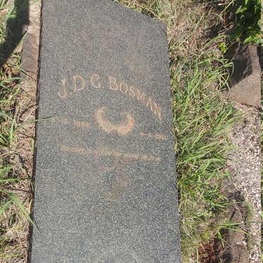 BOSMAN J.D.G. 1894-1949
