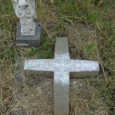 BROWN Gordon Thomas 1973-1973