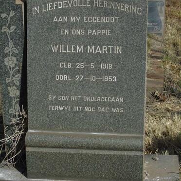 BRINK Willem Martin 1918-1953