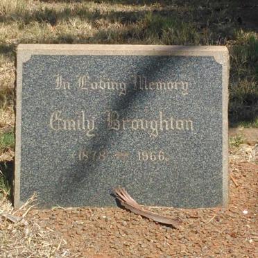 BROUGHTON Emily 1878-1966