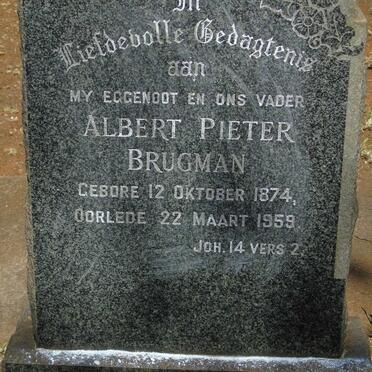 BRUGMAN Albert Pieter 1874-1959