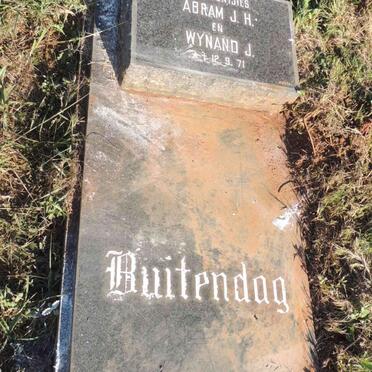 BUITENDAG Abram J.H. -1971 :: BUITENDAG Wynand J. -1971