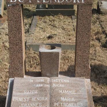 BUYTENDORP Ernest Hendrik Johannes Jurriens 1912-1956 & Maria Petronella KILIAN 1919-1967