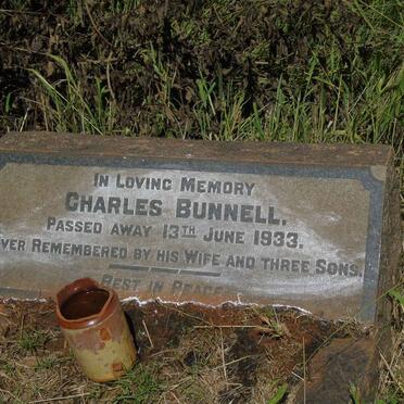 BUNNELL Charles -1933