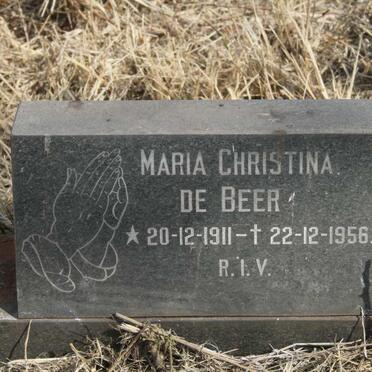 BEER Maria Christina, de 1911-1956