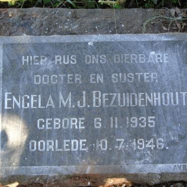 BEZUIDENHOUT Engela M.J. 1935-1946