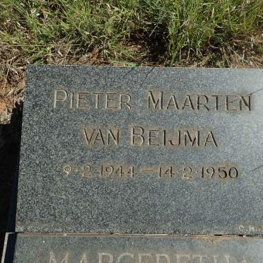 BEIJMA Pieter Maarten, van 1944-1950