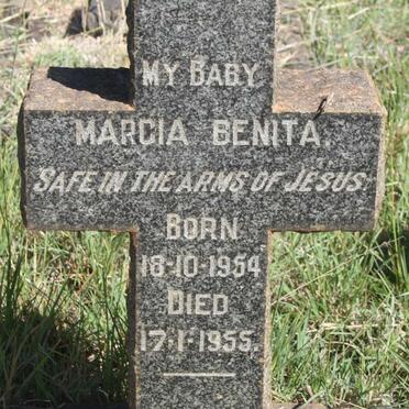 BENITA Marcia 1954-1955