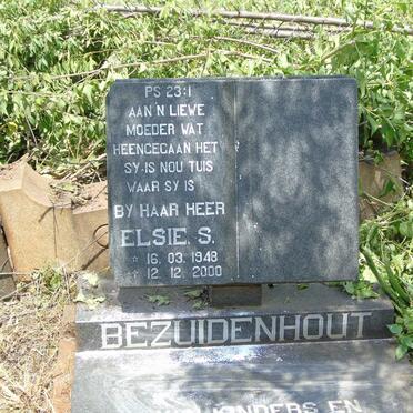 BEZUIDENHOUT Elsie S. 1948-2000