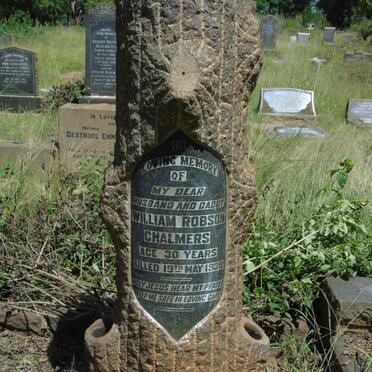 CHALMERS William Robson ?-1938