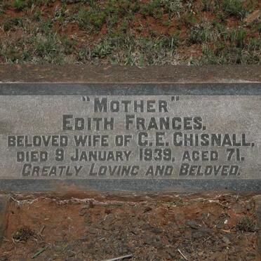 CHISNALL Edith Frances -1939