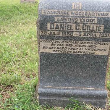 CILLIE Daniel G. 1850-1931