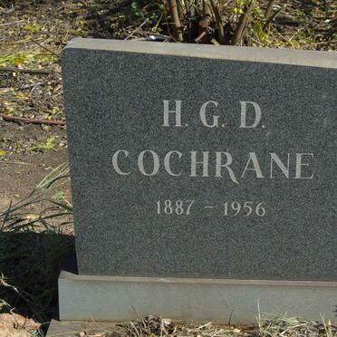 COCHRANE H.G.D. 1887-1956
