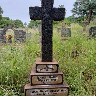 DOD Isabel Mary, WOLLEY -1936