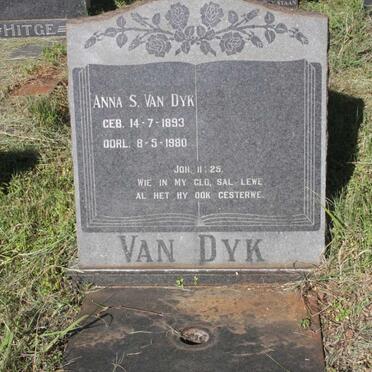 DYK Anna S., van 1893-1980