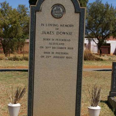 DOWNIE James 1889-1955