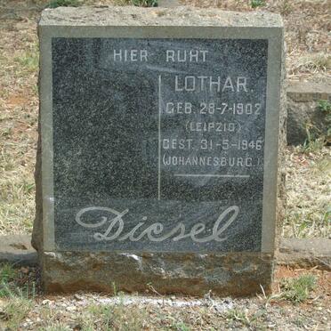 DIESEL Lothar 1902-1946