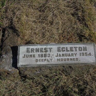 EGLETON Ernest 1883-1954