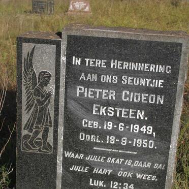 EKSTEEN Pieter Gideon 1949-1950