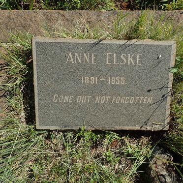 ELSKE Anne 1891-1955